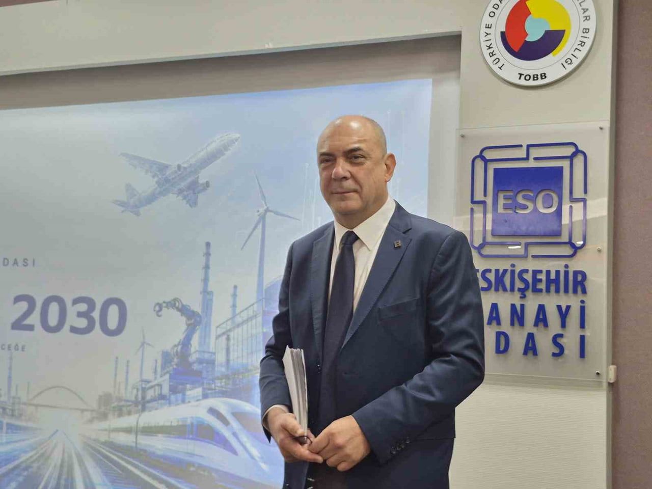 ESKİŞEHİR SANAYİ ODASI BAŞKANI CELALETTİN KESİKBAŞ