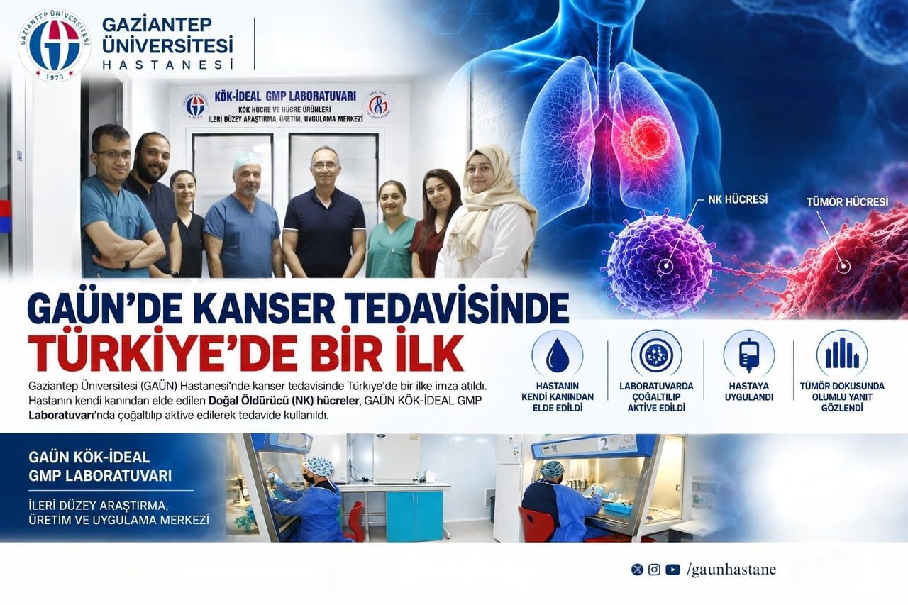 KANSER TEDAVİSİNDE TÜRKİYE’DE BİR İLK