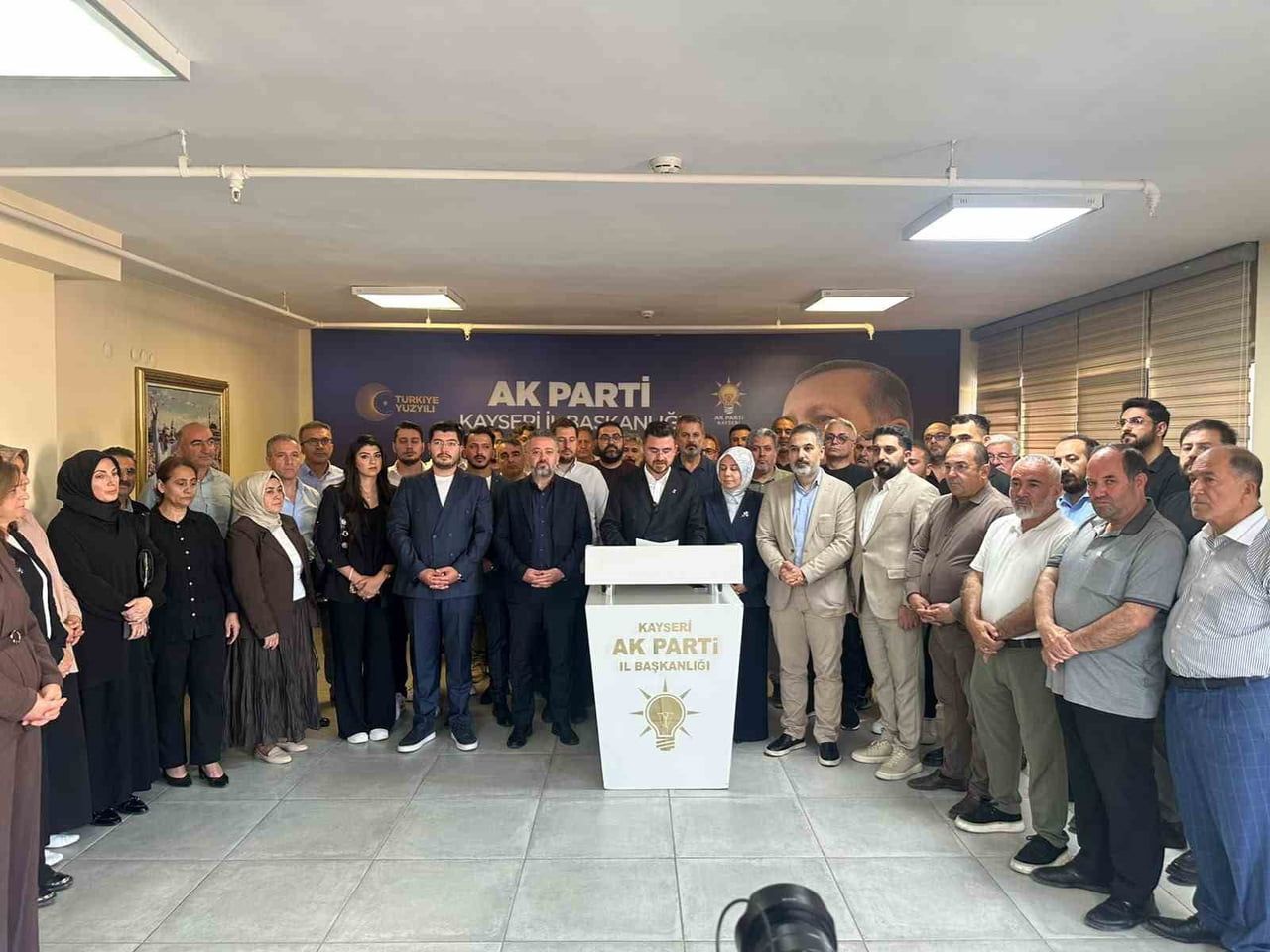 AK PARTİ KAYSERİ İL BAŞKANI HÜSEYİN OKANDAN, AK PARTİ’NİN KURULUŞUNUN 25. YIL DÖNÜMÜ DOLAYISIYLA...