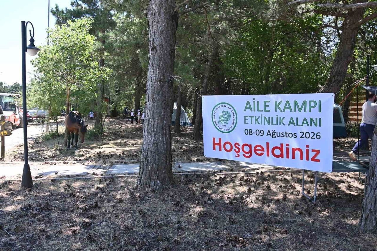 TARIM VE ORMAN BAKANLIĞI TARAFINDAN 81 İLDE EŞ ZAMANLI OLARAK HAYATA GEÇİRİLEN "AİLE KAMPI"...
