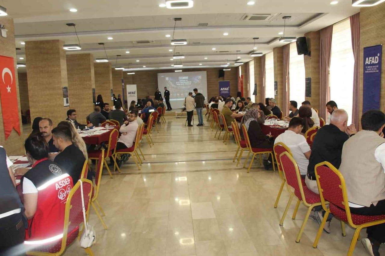 AFET RİSK AZALTMA PLANI (İRAP) ÇALIŞTAYI YAPILDI