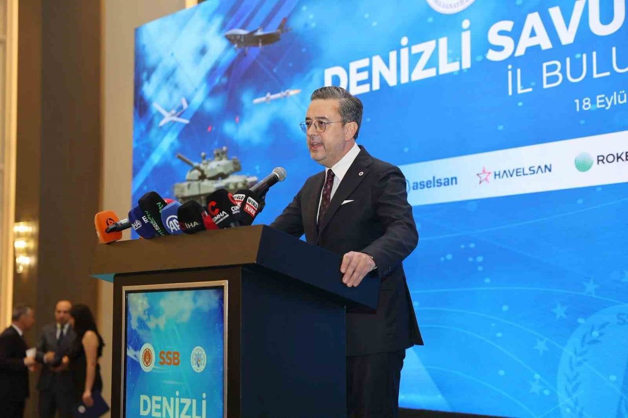 DENİZLİ SANAYİ ODASI BAŞKANI SELİM KASAPOĞLU KONUŞMA YAPTI
