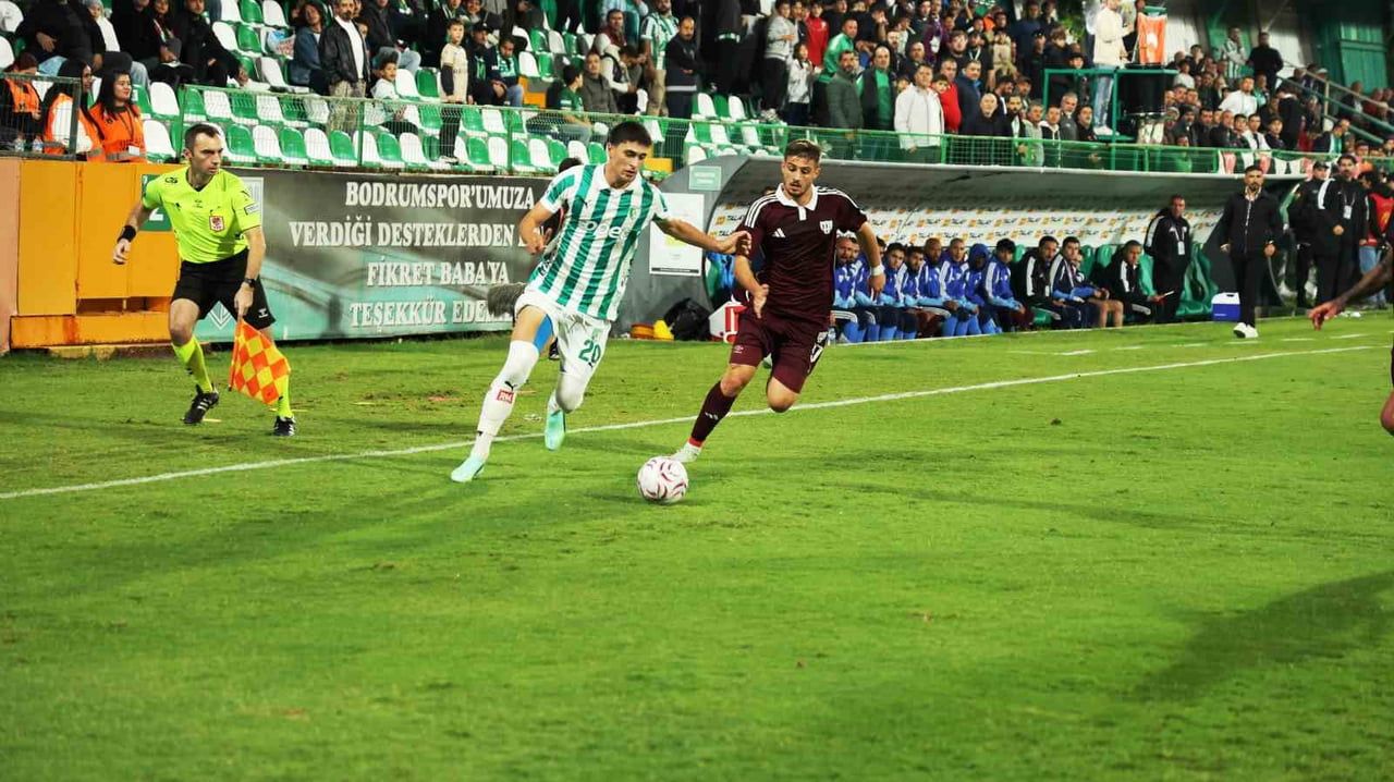TRENDYOL 1. LİG'İN 11. HAFTASINDA BODRUM FK SAHASINDA BANDIRMASPOR’U 2-1 YENDİ.