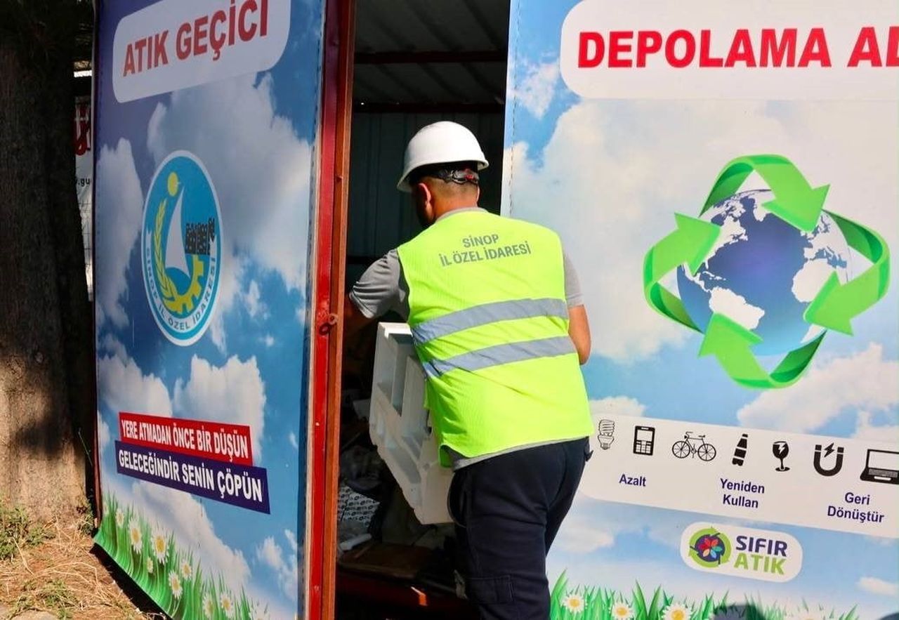 SİNOP İL ÖZEL İDARESİ, SIFIR ATIK UYGULAMALARI KAPSAMINDA ÇEVRENİN KORUNMASI VE DOĞAL KAYNAKLARIN...