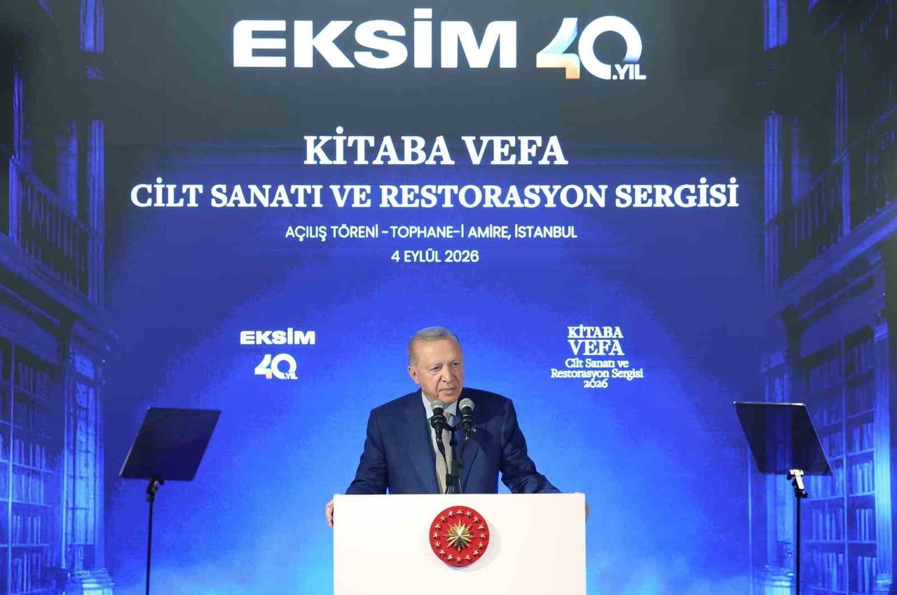 CUMHURBAŞKANI ERDOĞAN, BEYOĞLU'NDA TOPHANE-İ ÂMİRE KÜLTÜR VE SANAT MERKEZİNDEKİ KİTABA VEFA: CİLT...
