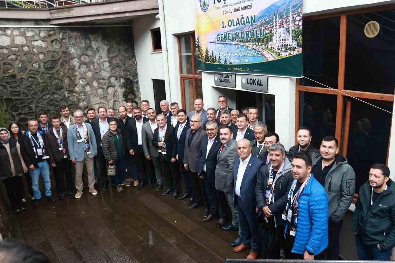 TOÇ BİR-SEN ZONGULDAK ŞUBE BAŞKANLIĞI, 1. OLAĞAN GENEL KURULUNU GENİŞ BİR KATILIMLA...
