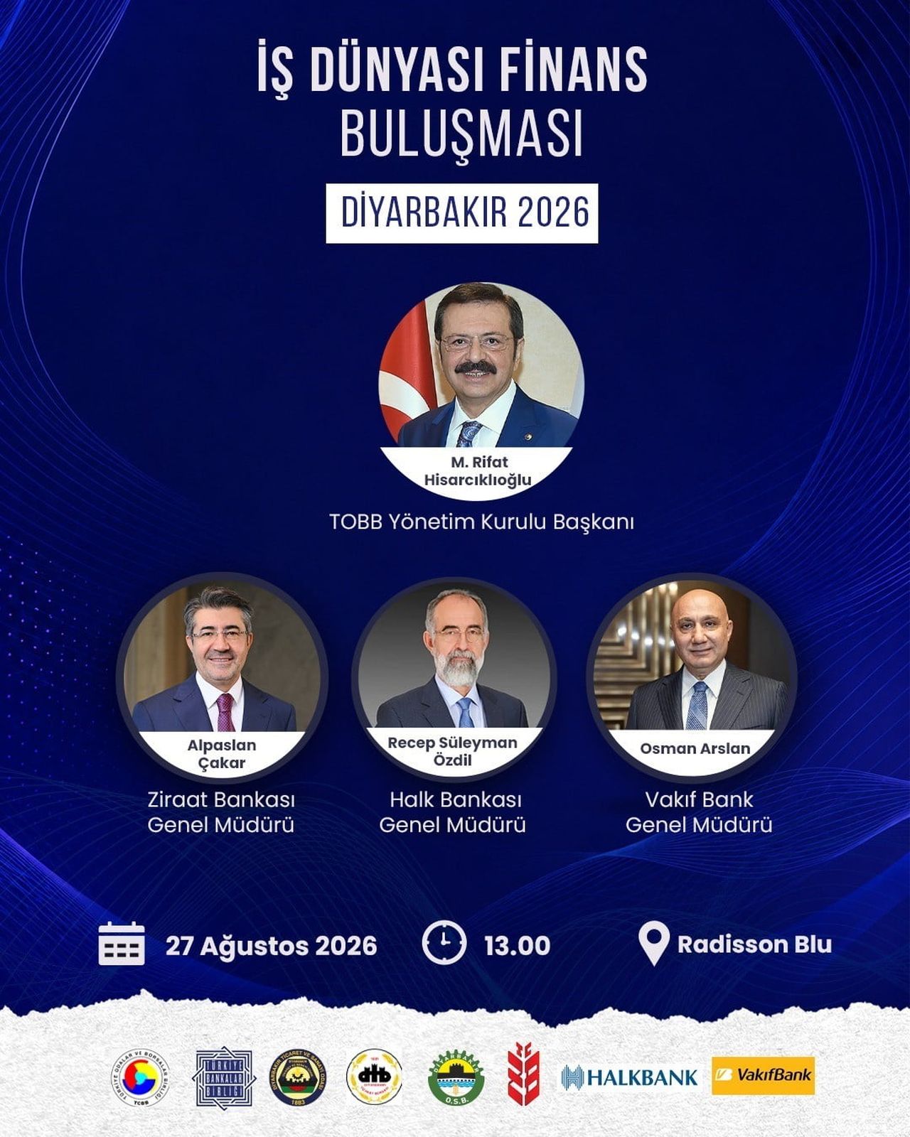 TÜRKİYE ODALAR VE BORSALAR BİRLİĞİ (TOBB) YÖNETİM KURULU BAŞKANI M. RİFAT HİSARCIKLIOĞLU, ZİRAAT...
