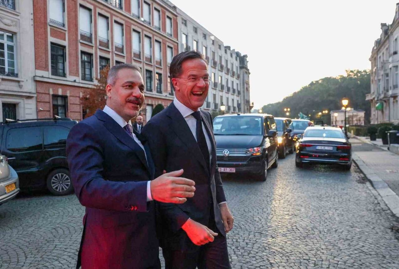 DIŞİŞLERİ BAKANI HAKAN FİDAN, BUGÜN BRÜKSEL'DE NATO GENEL SEKRETERİ MARK RUTTE İLE...