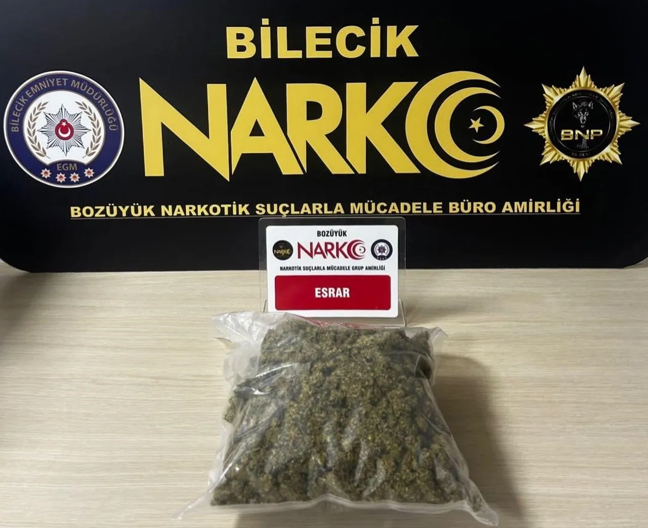 BİLECİK’TE UYUŞTURUCU OPERASYONU: 2 GÖZALTI