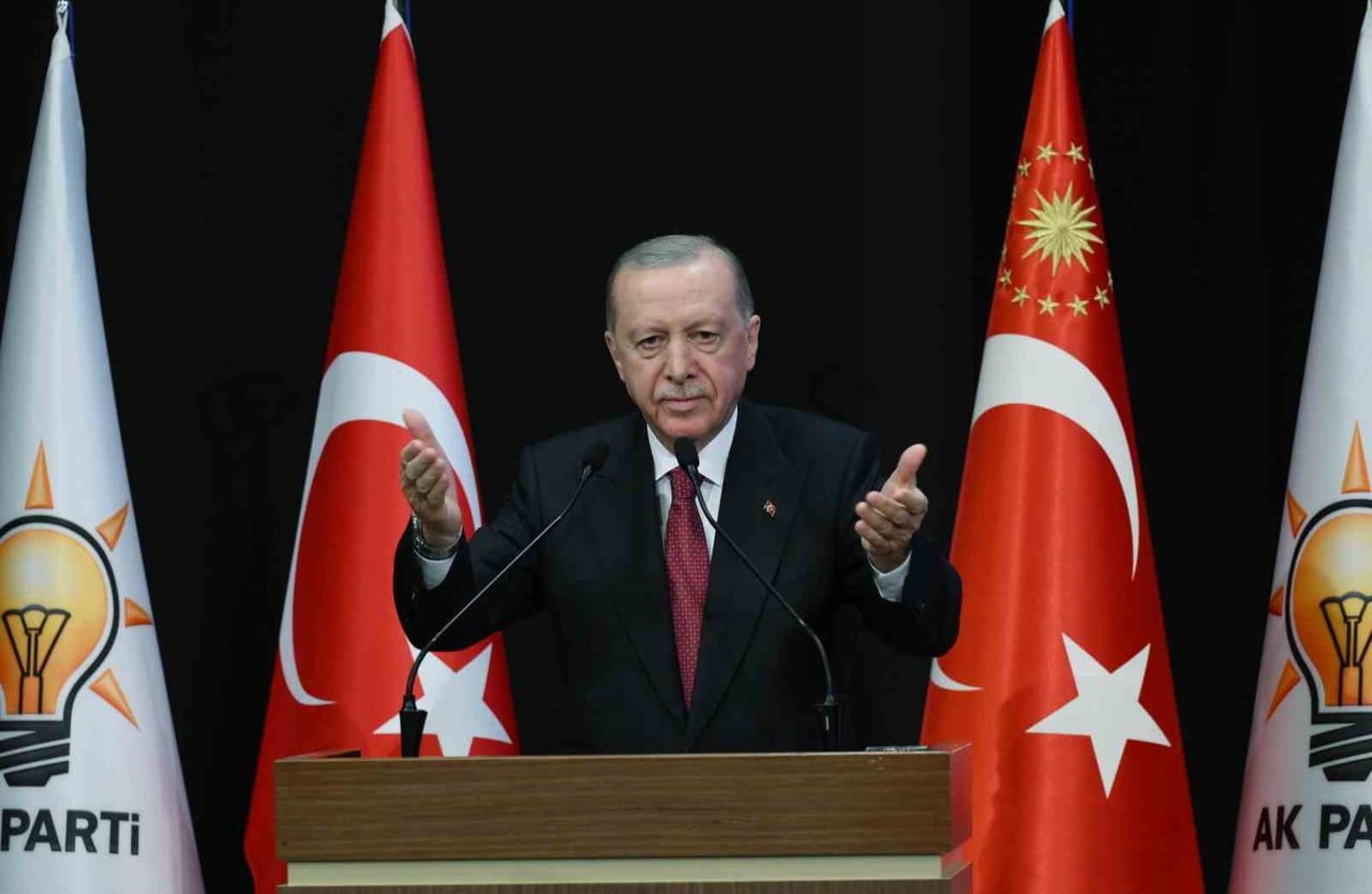 CUMHURBAŞKANI ERDOĞAN, AK PARTİ KONGRE MERKEZİ'NDE GERÇEKLEŞTİRİLEN GENİŞLETİLMİŞ İL BAŞKANLARI...
