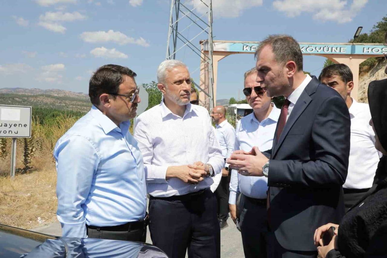 VALİ IŞIN, YOL YAPIM ÇALIŞMALARINI YERİNDE İNCELEDİ