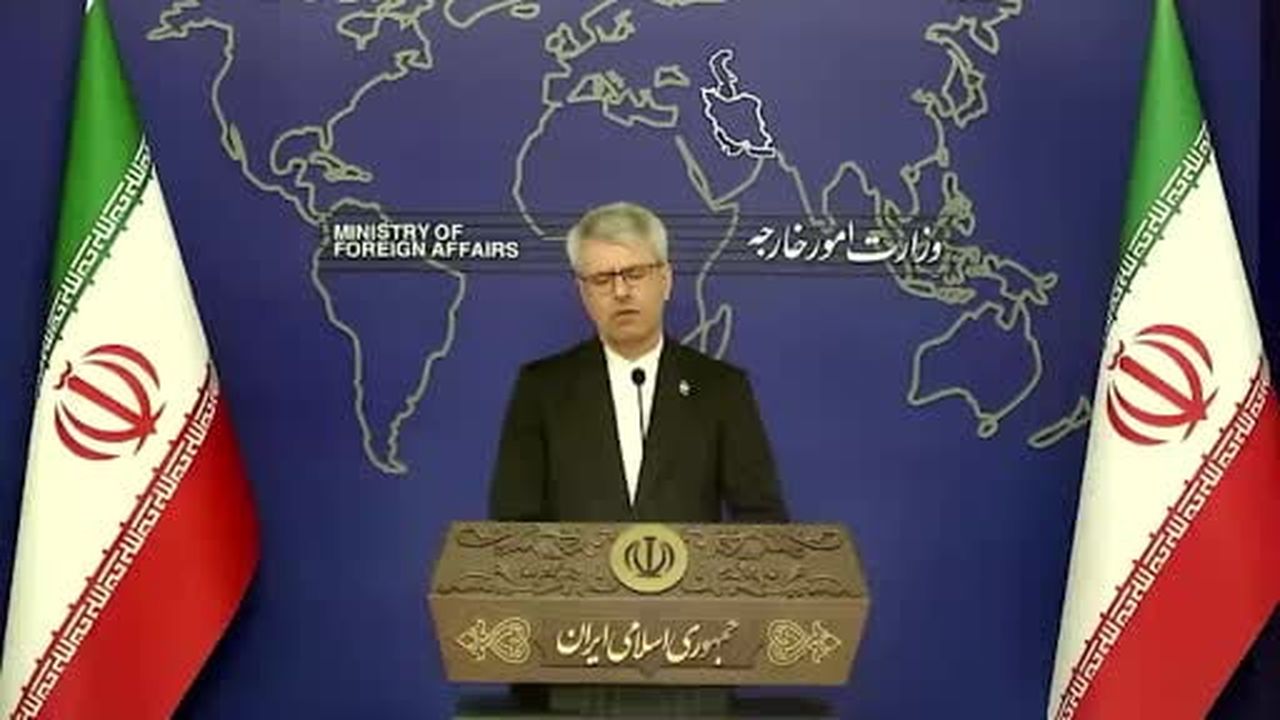 İran Dışişleri Bakanlığı Sözcüsü İsmail Bekayi düzenlediği haftalık basın toplantısında Yemen'deki...