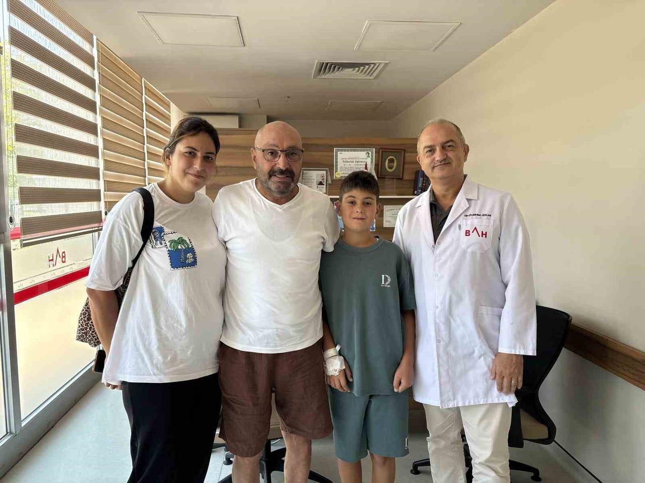 SAMSUN’DA AYLARCA KARIN AĞRISI ŞİKAYETİ YAŞAYAN 11 YAŞINDAKİ ERKEK HASTANIN SAĞ BÖBREĞİNDE TESPİT...