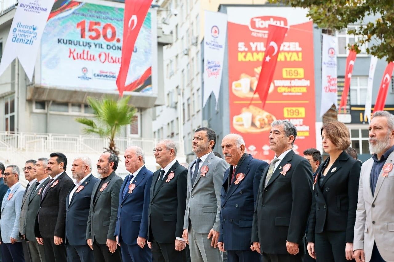 DENİZLİ BELEDİYE TEŞKİLATI’NIN 150. YILI TÖRENLE KUTLANDI DENİZLİ’NİN 150 YILLIK GURUR...