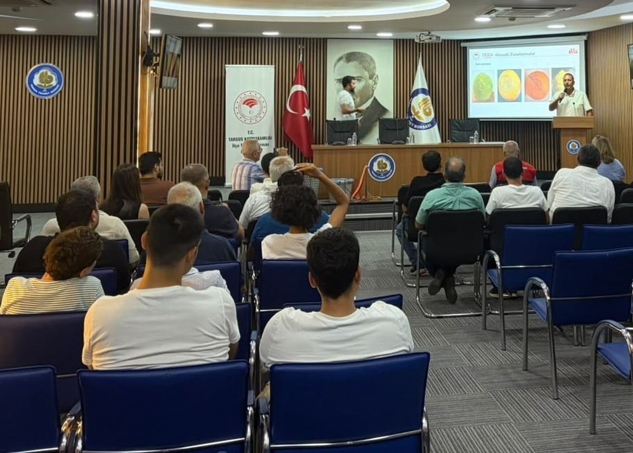 TARSUS’TA ÜRETİCİLERE DOĞRU HASAR EĞİTİMİ