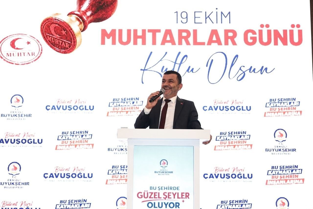 DENİZLİ BÜYÜKŞEHİR’DEN MUHTARLARLA BİRLİK VE DAYANIŞMA BULUŞMASI ÇAVUŞOĞLU: “BU ŞEHRİ BİRLİKTE...