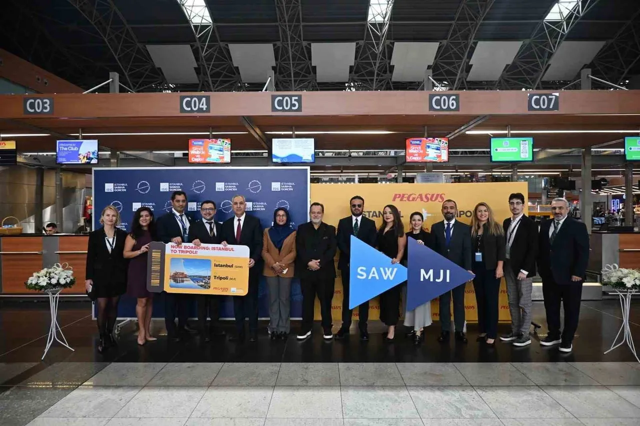İSTANBUL SABİHA GÖKÇEN (ISG) ULUSLARARASI HAVALİMANI, PEGASUS HAVA YOLLARI’NIN LİBYA’NIN BAŞKENTİ...