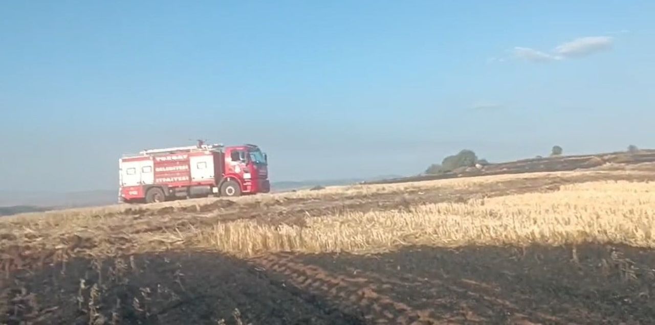 YOZGAT'TA YAKTIĞI ANIZ ATEŞİYLE YANGINA NEDEN OLAN ŞAHIS ÇIKARTILDIĞI MAHKEMECE TUTUKLANDI.