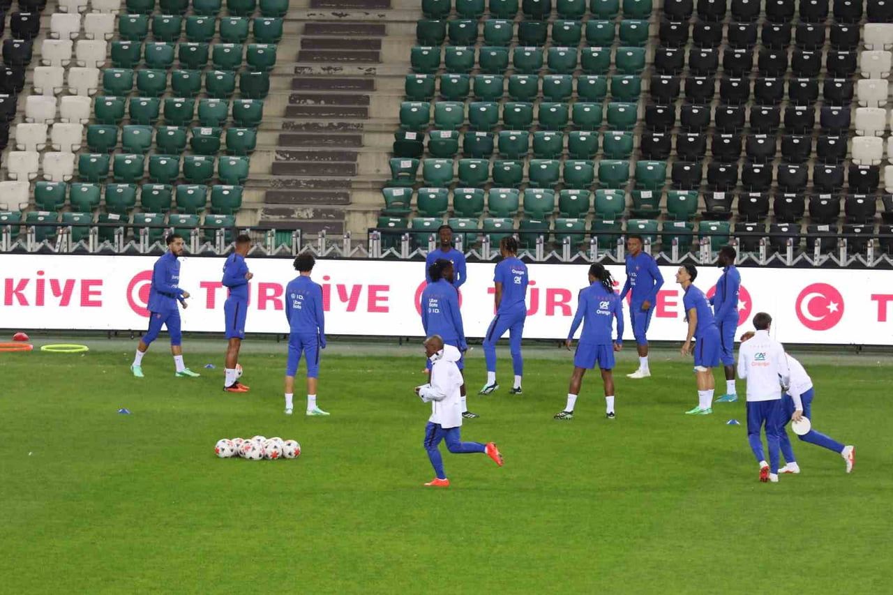 UEFA ULUSLAR A LİGİ 1. GRUP İLK MAÇINDA YARIN A MİLLİ FUTBOL TAKIMI İLE KARŞILAŞACAK FRANSA MİLLİ...