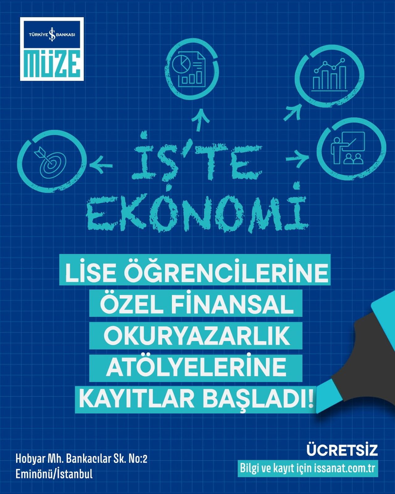 TÜRKİYE İŞ BANKASI MÜZESİ’NİN LİSE ÖĞRENCİLERİNE ÜCRETSİZ OLARAK SUNDUĞU "İŞ’TE EKONOMİ" PROGRAMI...