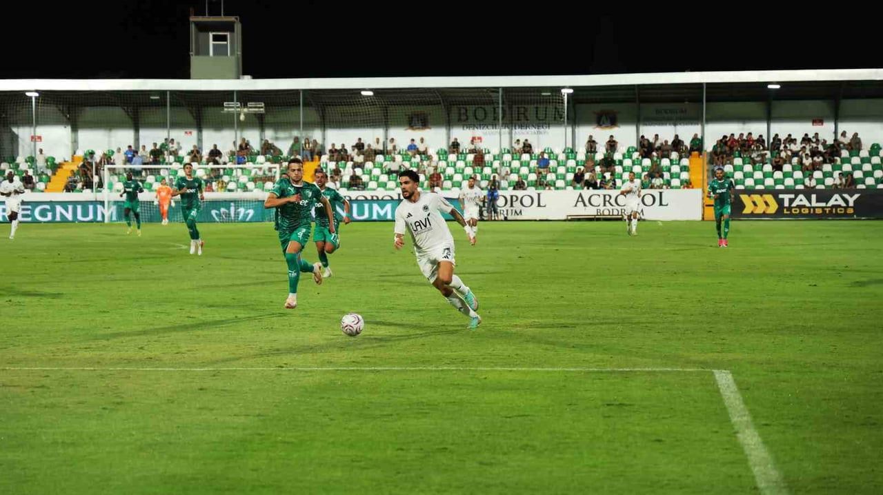TRENDYOL 1. LİG'İN 7. HAFTASINDA BODRUM FK SAHASINDA BATMAN PETROLSPOR'U 4-0 YENDİ