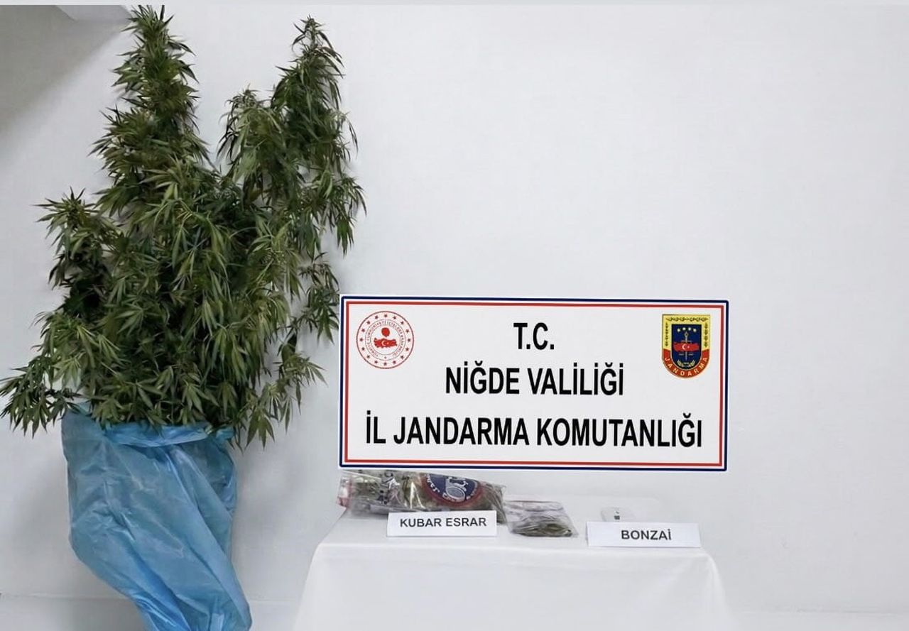 NİĞDE’NİN BOR İLÇESİNDE UYUŞTURUCU OPERASYONU