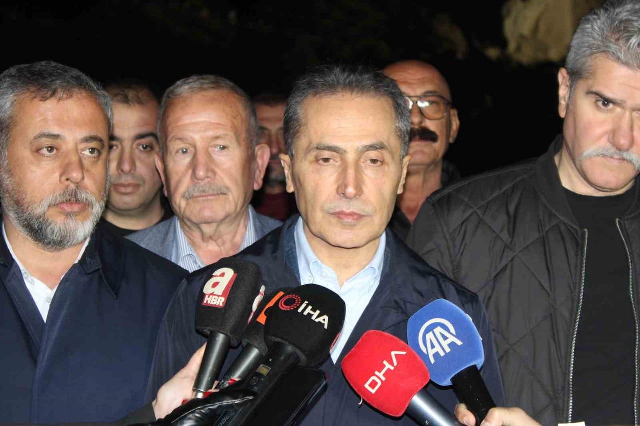 NEVŞEHİR VALİSİ HÜSEYİN KÖK; GÖREME BELDESİNDE MEYDANA GELEN KAYA KAYMASI İLE İLGİLİ OLARAK...