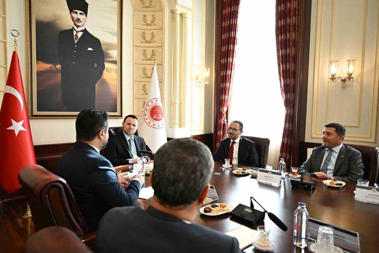 ADALET BAKANI AKIN GÜRLEK, AK PARTİ NEVŞEHİR MİLLETVEKİLLERİ EMRE ÇALIŞKAN VE SÜLEYMAN ÖZGÜN İLE...