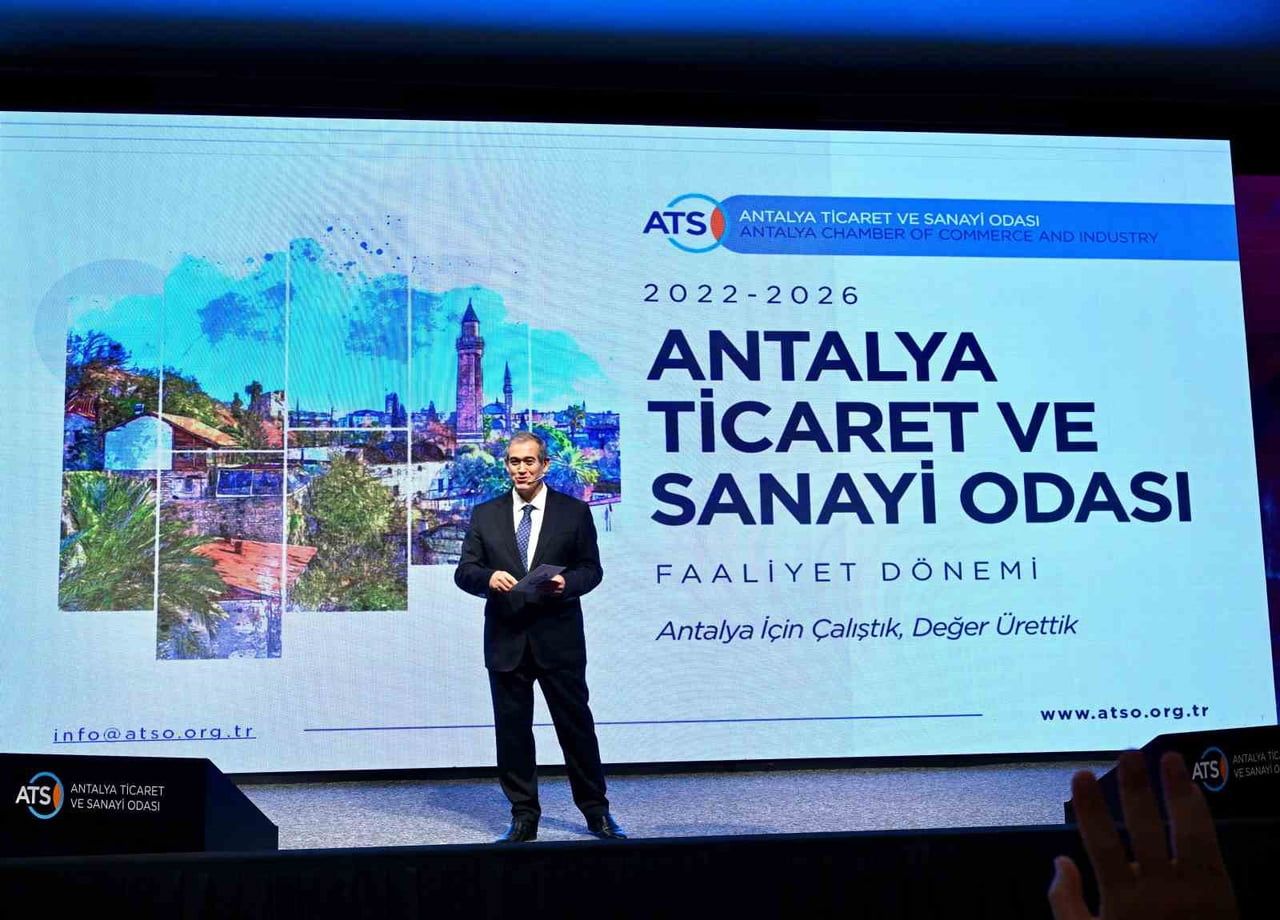 ANTALYA TİCARET VE SANAYİ ODASI (ATSO) YÖNETİM KURULU BAŞKANI YUSUF HACISÜLEYMAN, 2022-2026...