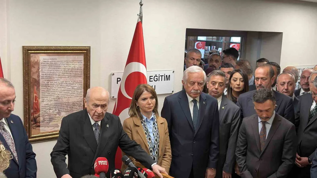MİLLİYETÇİ HAREKET PARTİSİ (MHP) LİDERİ DEVLET BAHÇELİ, TERÖRSÜZ TÜRKİYE SÜRECİNE İLİŞKİN...