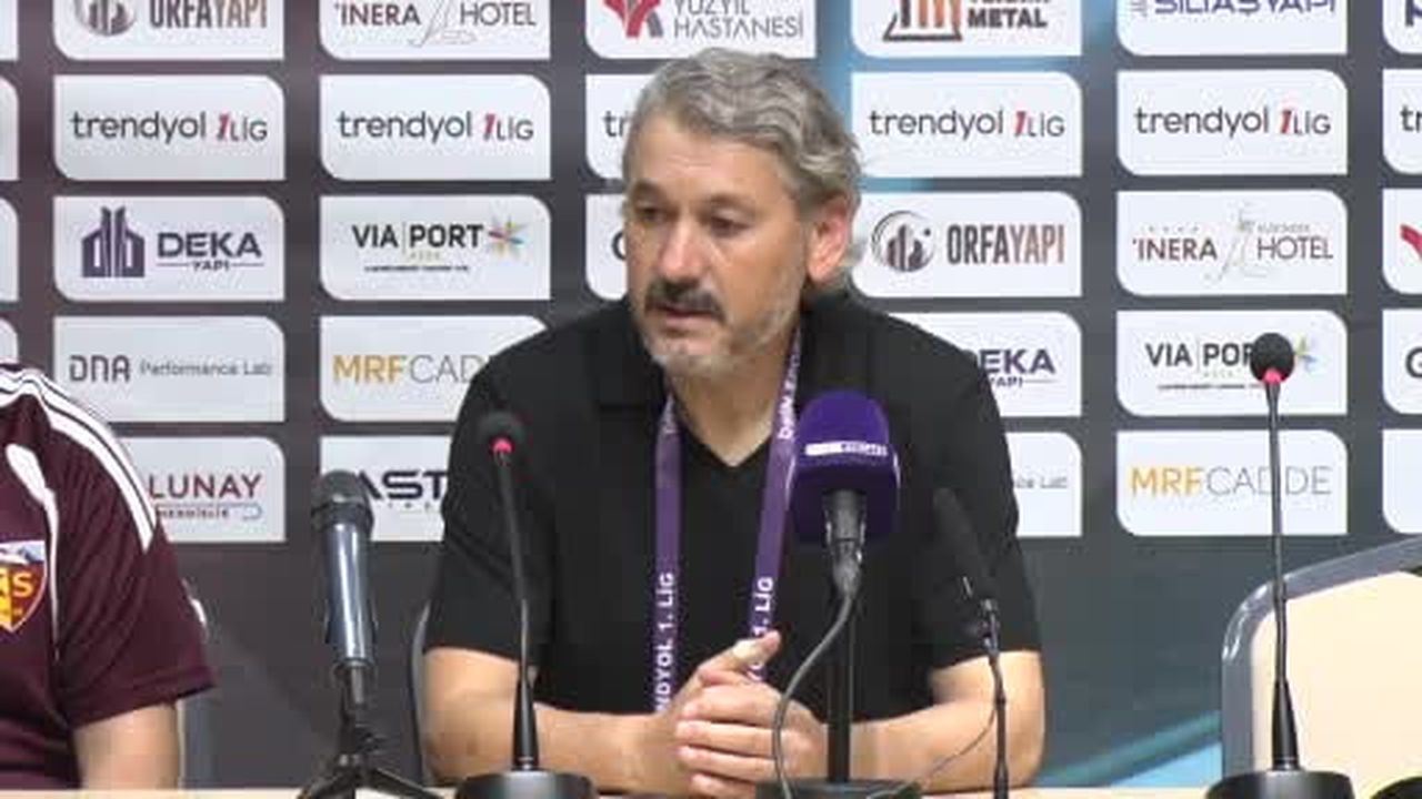 Kayserispor Teknik Direktörü Atila Gerin, Pendikspor karşısında kendi standartlarının altında...