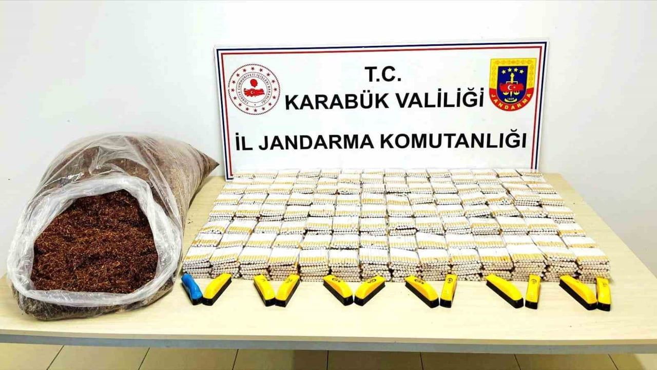 KARABÜK'TE DÜZENLENEN OPERASYONLARDA UYUŞTURUCU MADDE VE KAÇAK TÜTÜN ELE GEÇİRİLİRKEN, 11 ŞÜPHELİ...