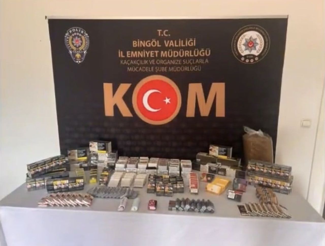 BİNGÖL’DE EMNİYET OPERASYONLARINDA 38 KİŞİ YAKALANDI: 7 KİŞİ TUTUKLANDI