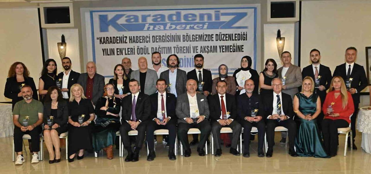 KARADENİZ'E YÖNELİK YAYIN YAPAN KARADENİZ HABERCİ DERGİSİ'NİN "YILIN EN'LERİ" ÖDÜL TÖRENİ...