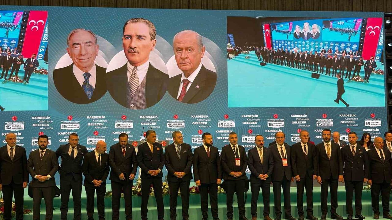 MİLLİYETÇİ HAREKET PARTİSİ'NİN (MHP) ANKARA 15. OLAĞAN İL KONGRESİ'NDE YAPILAN SEÇİMDE 643...