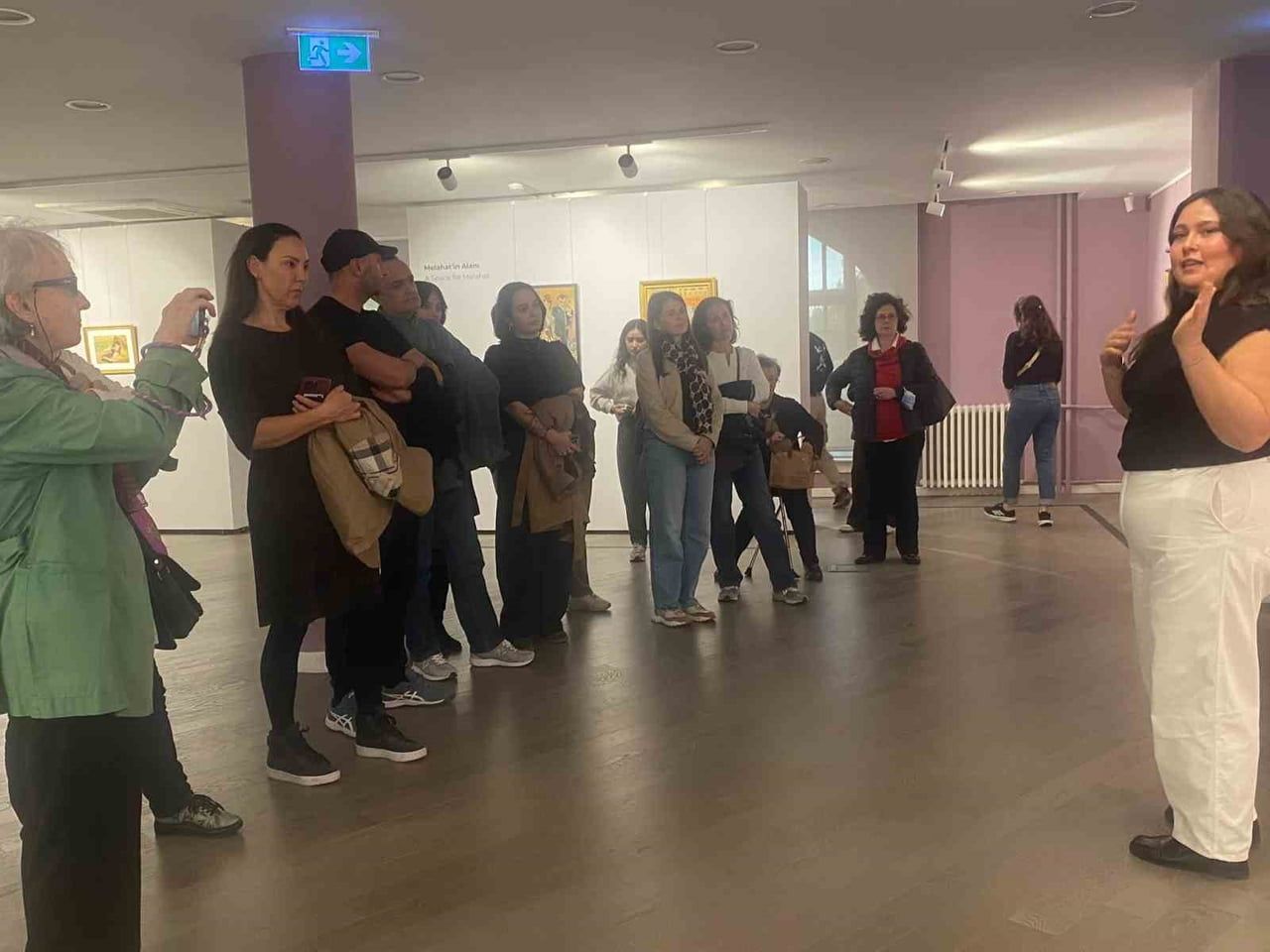 TÜRKİYE İŞ BANKASI İKTİSADİ BAĞIMSIZLIK MÜZESİ’NDE AÇILAN "YAN YANA" SERGİSİNDE, MELAHAT VE EŞREF...