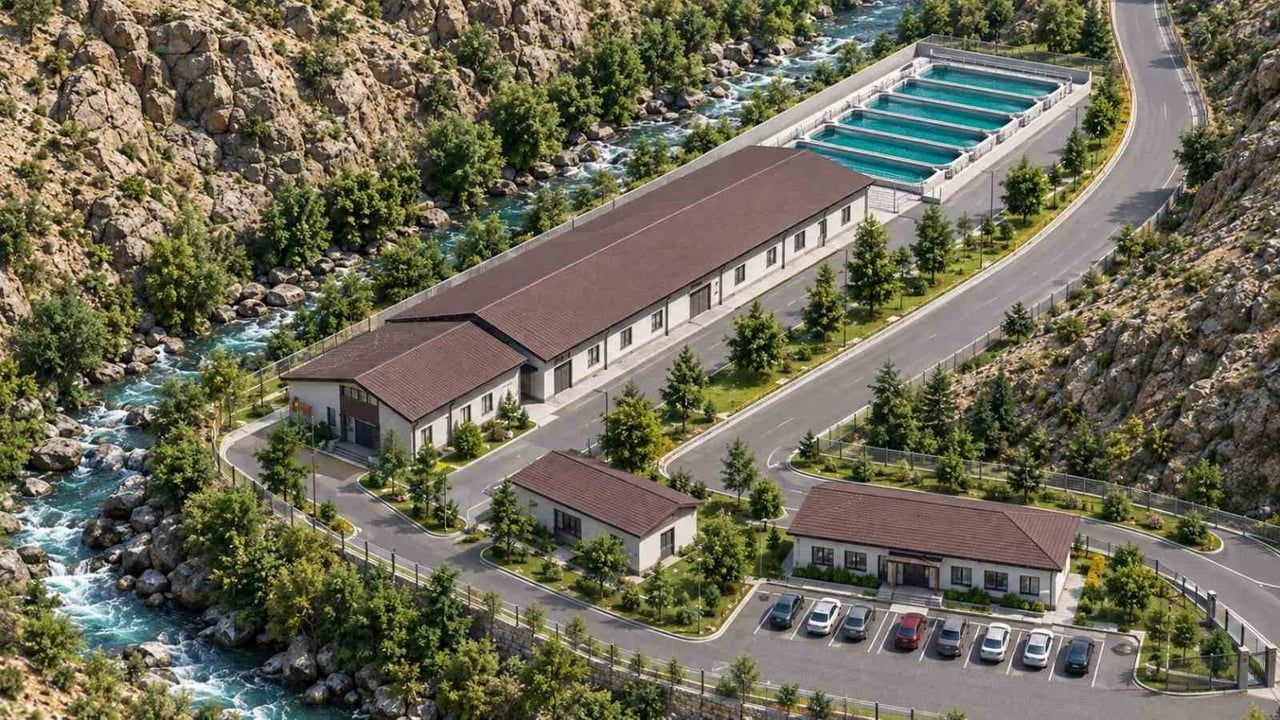 VAN’IN BAHÇESARAY İLÇESİNDE YILDA 300 MİLYON YUMURTA VE 100 MİLYON YAVRU BALIK ÜRETİM KAPASİTESİNE...