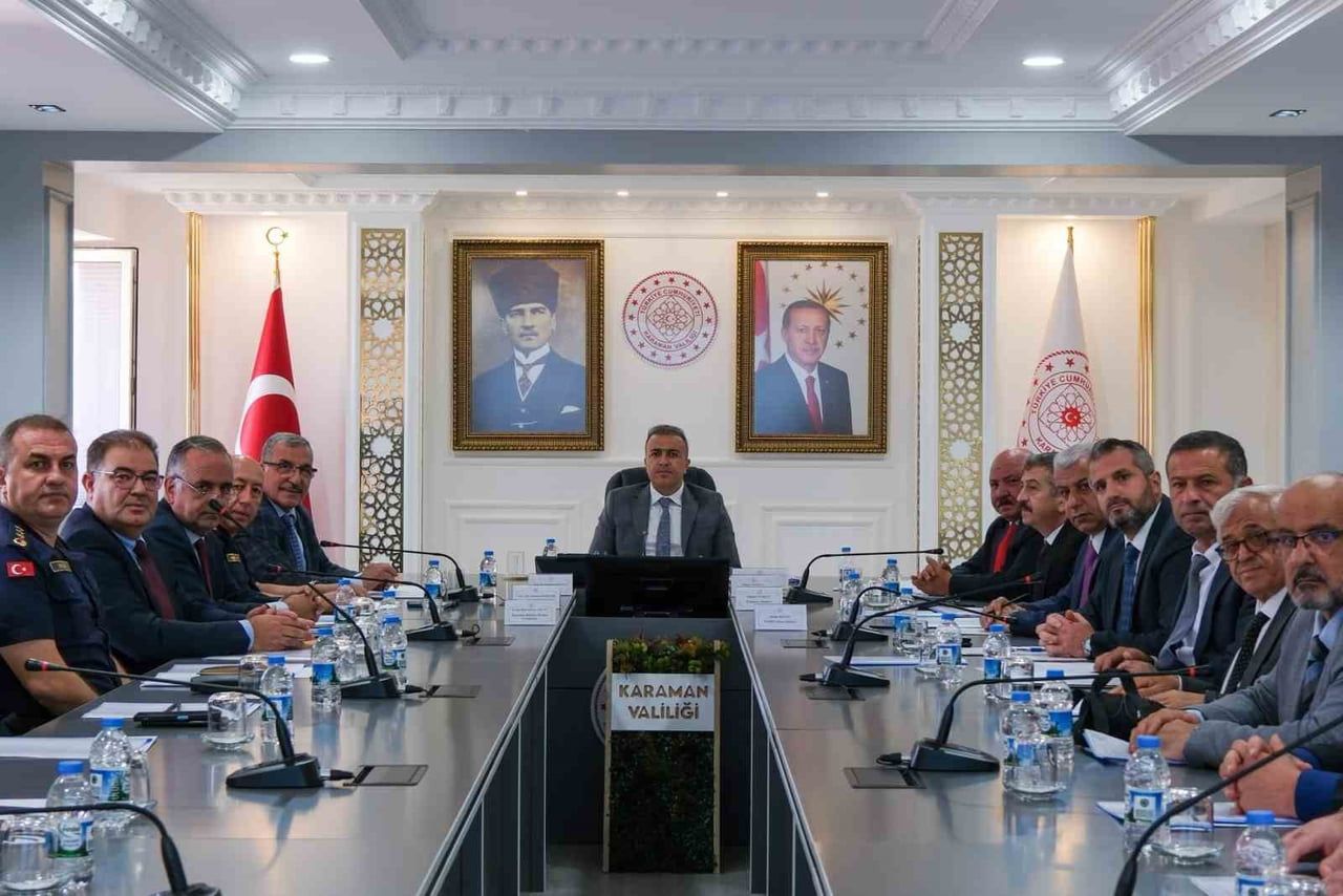 KARAMAN'DA 2026-2027 AKADEMİK YILI ÖNCESİNDE ÜNİVERSİTE GÜVENLİK KOORDİNASYON TOPLANTISI...