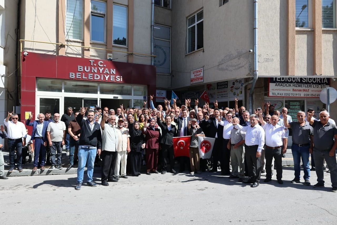 MİLLİYETÇİ HAREKET PARTİSİ (MHP) KAYSERİ MİLLETVEKİLİ BAKİ ERSOY, BÜNYAN BELEDİYE BAŞKANI...