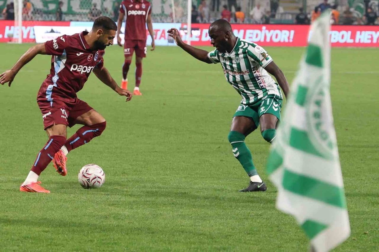 TRENDYOL SÜPER LİG'İN 5. HAFTASINDA KONYASPOR, SAHASINDA KARŞILAŞTIĞI TRABZONSPOR’U 1-0 MAĞLUP...