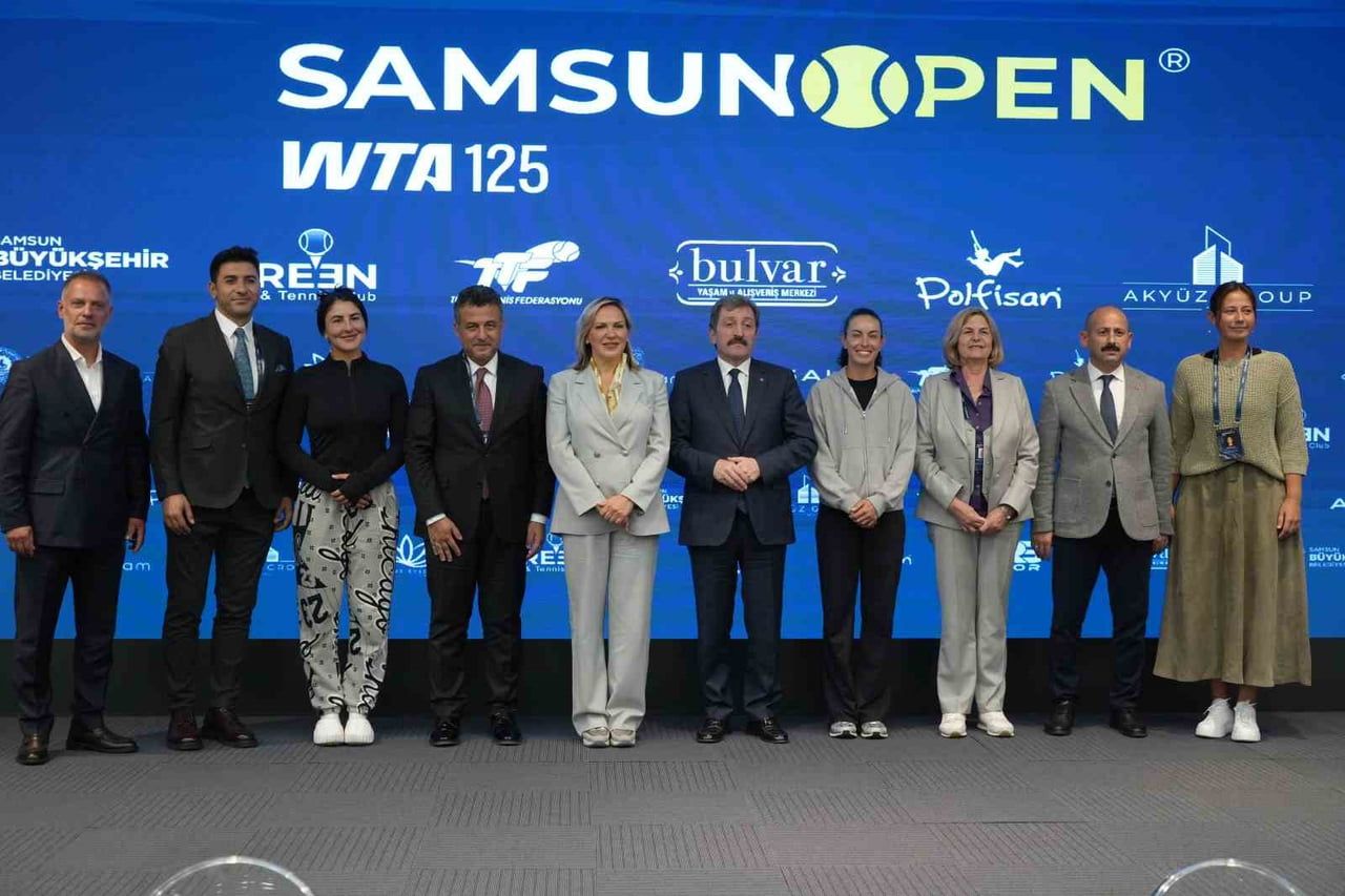 SAMSUN, DÜNYA KADIN TENİSİNİN ÖNEMLİ ORGANİZASYONLARINDAN SAMSUN OPEN WTA 125 TENİS TURNUVASI’NA...