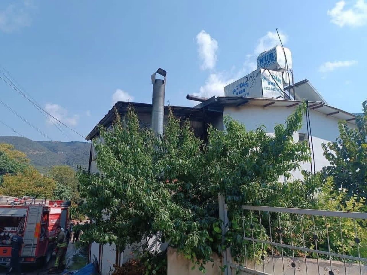 ARSUZ KOZAKLI MAHALLESİ’NDE ÇIKAN EV YANGINI VE EKİPLERİN MÜDAHALESİ.