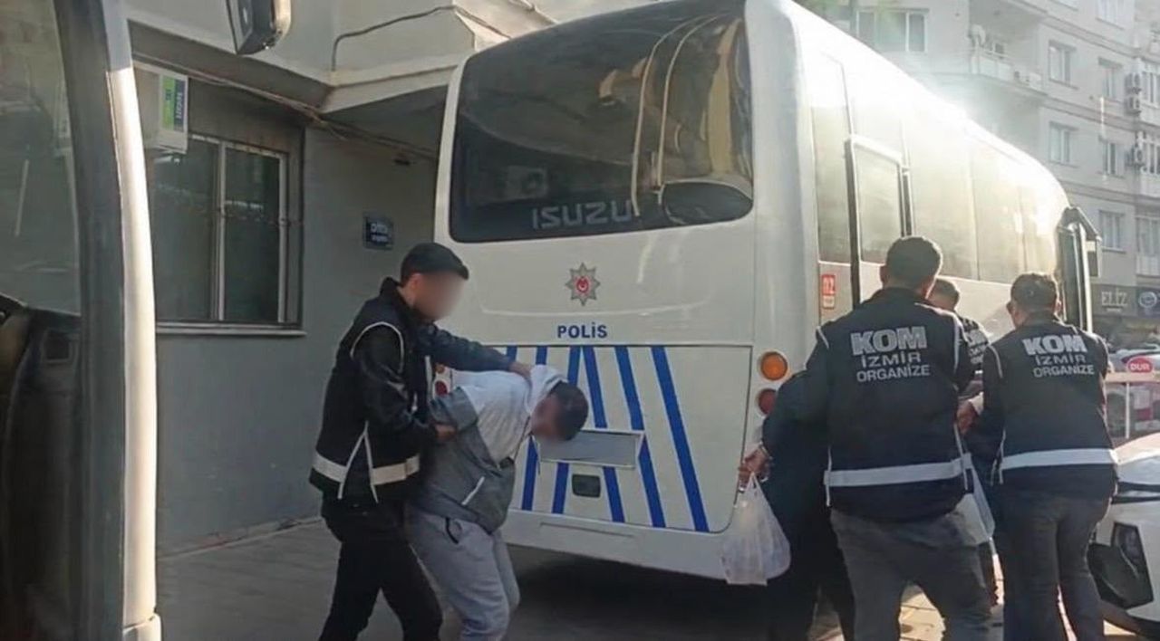 BİR İŞ YERİ İLE PARK HALİNDEKİ ARACI KUNDAKLADIKLARI BELİRLENEN 'SERCAN SAYAL ORGANİZE SUÇ ÖRGÜTÜ'...