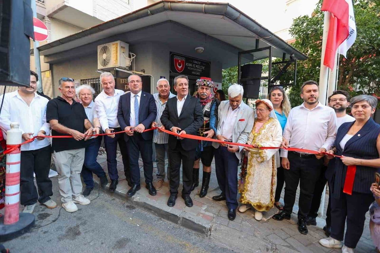 BAŞKAN YETİŞKİN, KUVA-YI MİLLİYE MÜCAHİTLER DERNEĞİ AYDIN ŞUBESİ’NİN HİZMET BİNASINI...