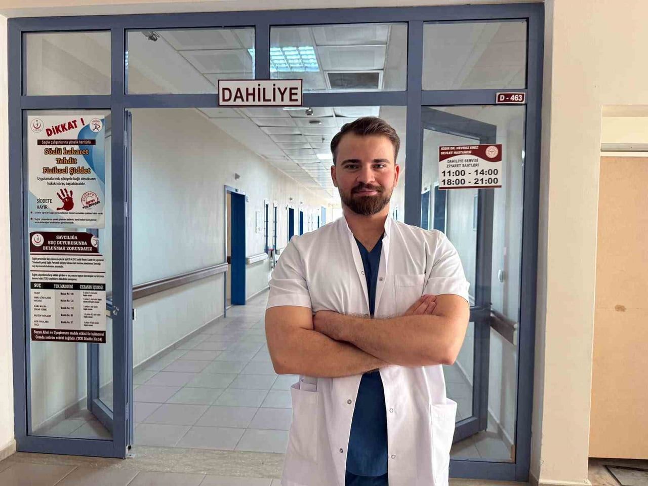 IĞDIR DR. NEVRUZ EREZ DEVLET HASTANESİ DAHİLİYE UZMANI DR. BURAK YENİKAYA