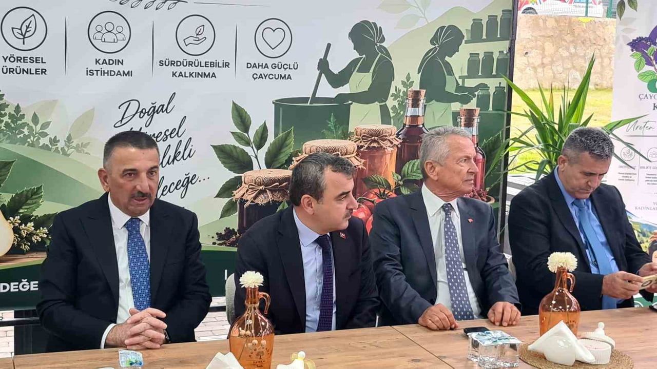 "ÇAY-KA LEZZET FABRİKASI; ÇAYCUMALI KADINLAR ÜRETİYOR, YÖRESEL ÜRÜNLER DEĞERLENİYOR" PROJESİNİN...