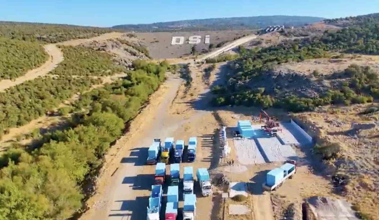 ÇANAKKALE’NİN AYVACIK İLÇESİNDE BULUN 30 KÖYE KESİNTİSİZ VE SAĞLIKLI İÇME SUYU TAŞIMA PROJESİ...
