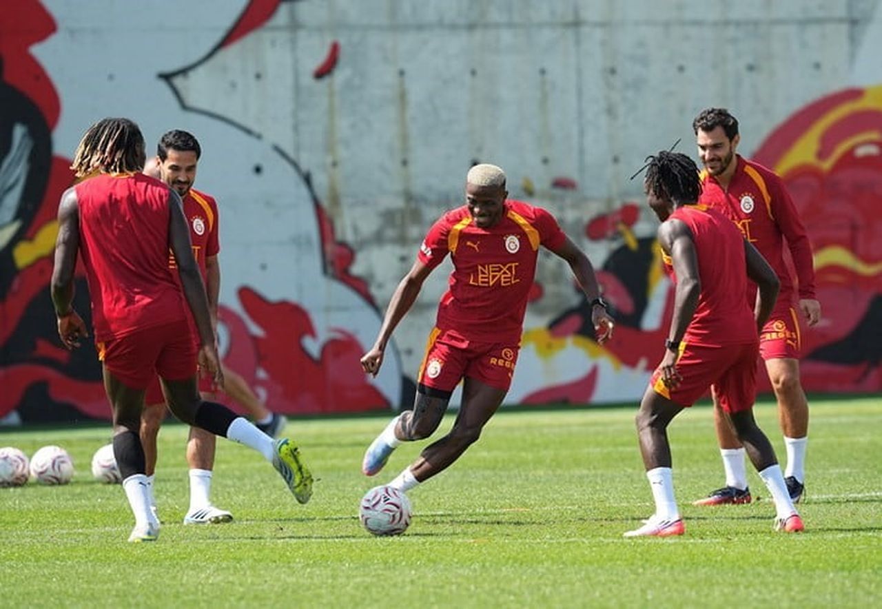 GALATASARAY, TRENDYOL SÜPER LİG’İN 3. HAFTASINDA GÖZTEPE İLE OYNAYACAĞI MAÇIN HAZIRLIKLARINI...