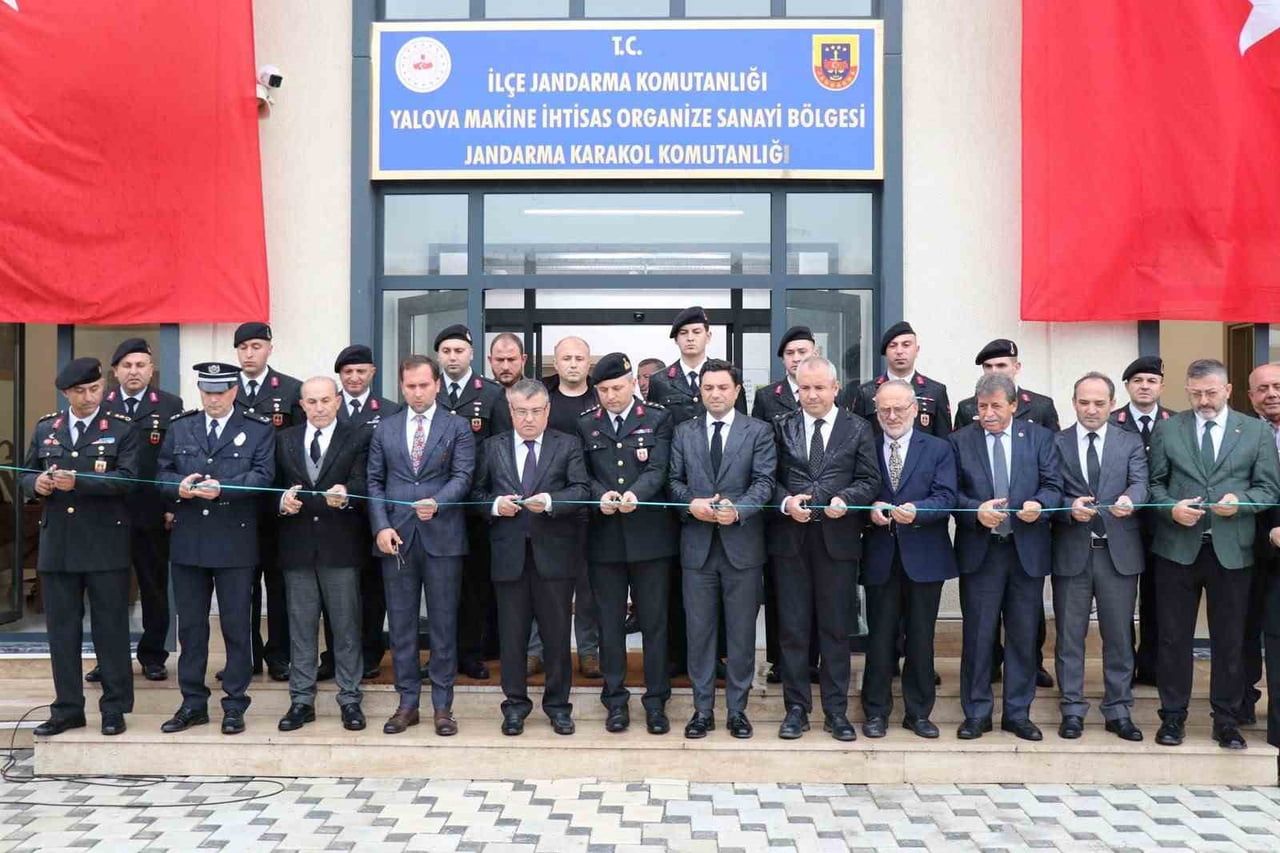 YALOVA MAKİNE İHTİSAS ORGANİZE SANAYİ BÖLGESİ’NDE FAALİYET GÖSTERECEK KARAKOLUN AÇILIŞI...