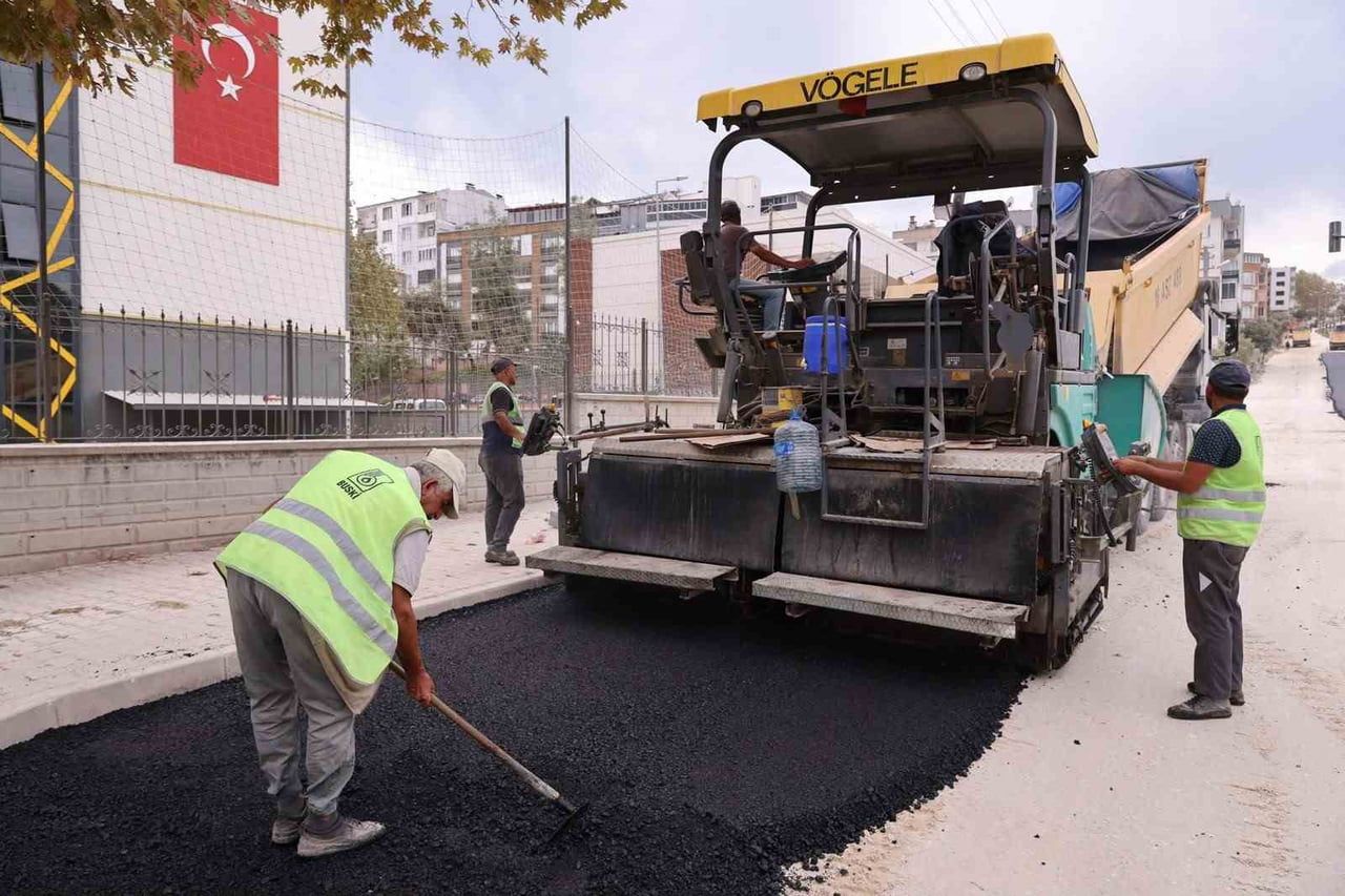 BURSA BÜYÜKŞEHİR BELEDİYESİ, MUSTAFAKEMALPAŞA İLÇESİNDE ALTYAPI İMALATI TAMAMLANAN BÖLGELERDE...